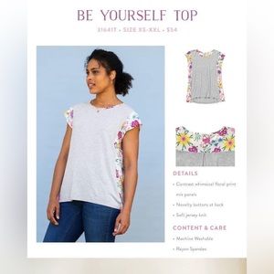 Matilda Jane Be Yourself Top, size L